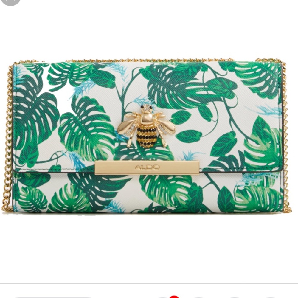 SALE Gorgeous Luxe Palm Bee Should Bag Aldo